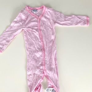 3 for $25 item: Splendid Pink stripe Footie onesie 6-9mth.